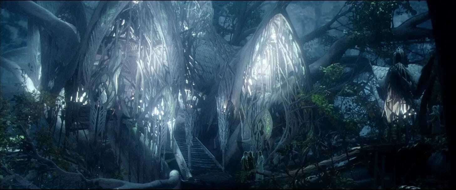 Lord of the Rings 2001 Lothlórien
