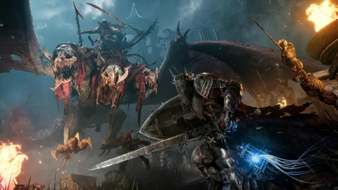Lords of the Fallen skeleton fight