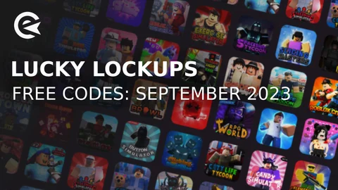Lucky Lockups codes september 2023