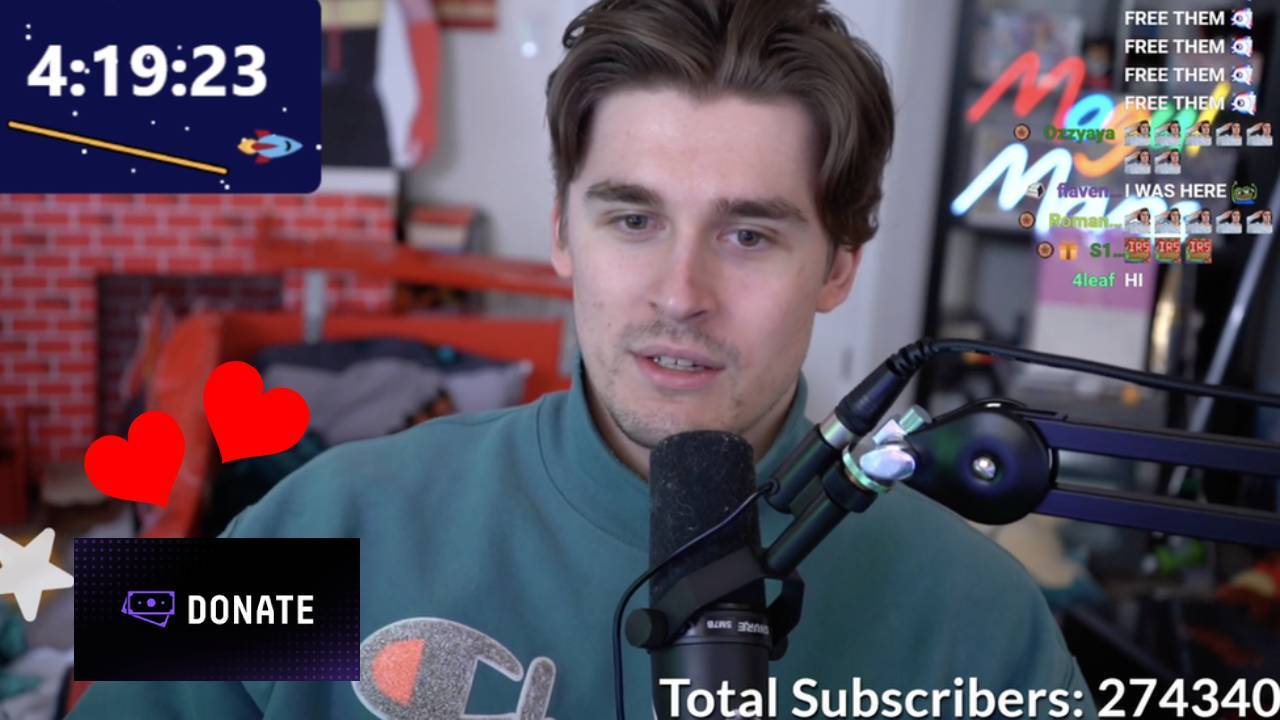 Ludwig Twitch donate