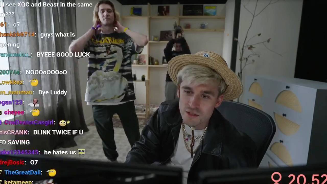 Ludwig and x Qc meet face to face