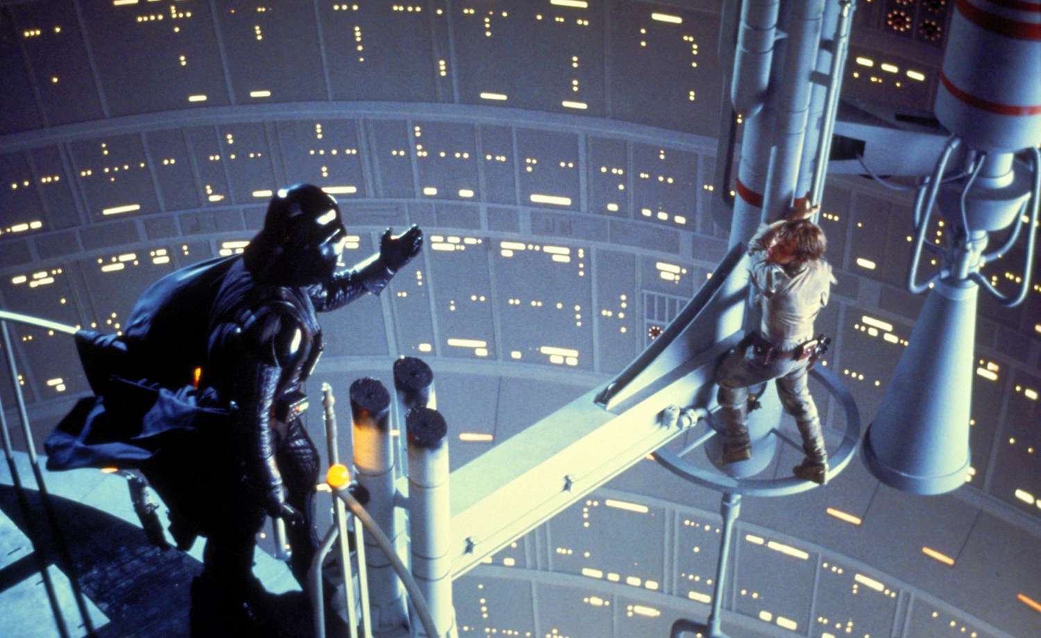 Luke Skywalker vs Darth Vader The Empire Strikes Back 1980
