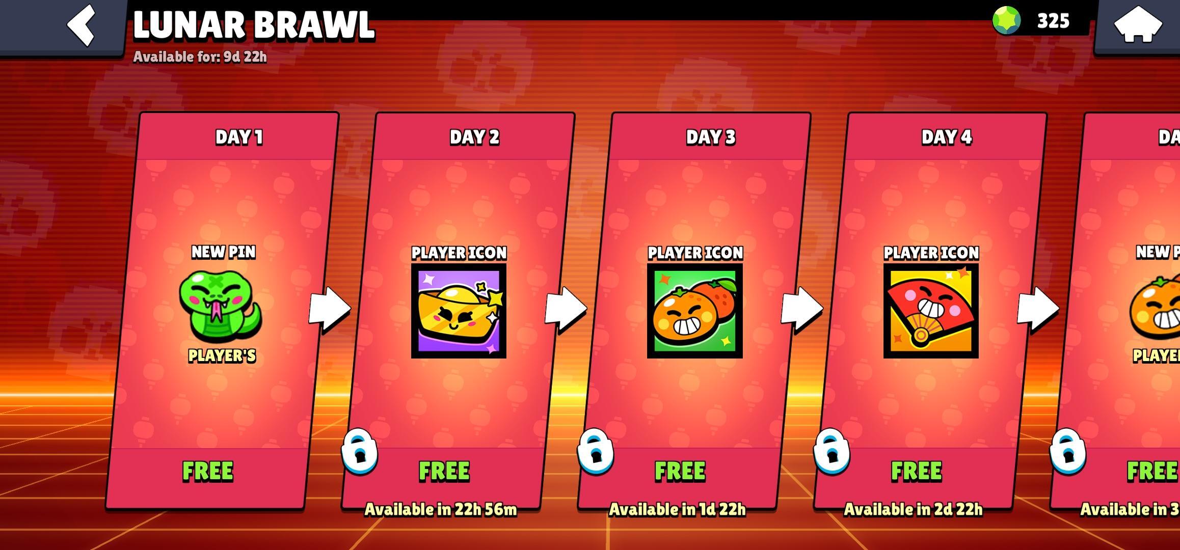 Lunar New Year2025 Rewards Brawl Stars
