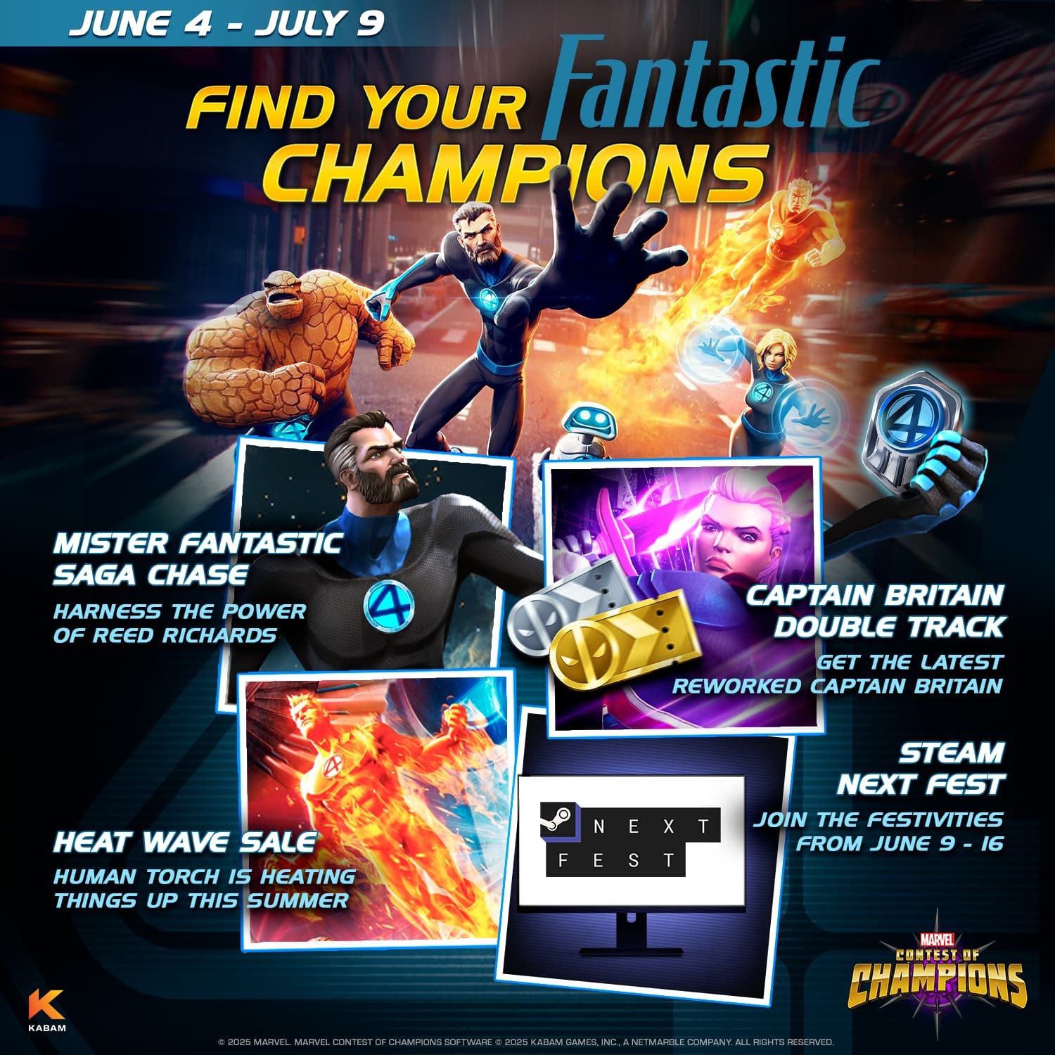 MCOC Fantastic Four Monthly Themed Image1 June 1500x1500