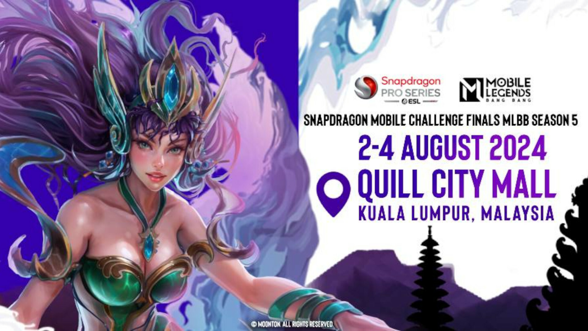 Финал Snapdragon Mobile Challenge MLBB Season 5 перенесен в Куала-Лумпур