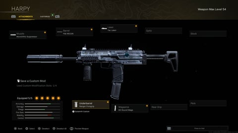 MP7 WARZONE AANHICHTING LOADOUT