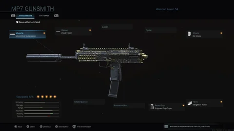 MP7 Warzone Sniper Build