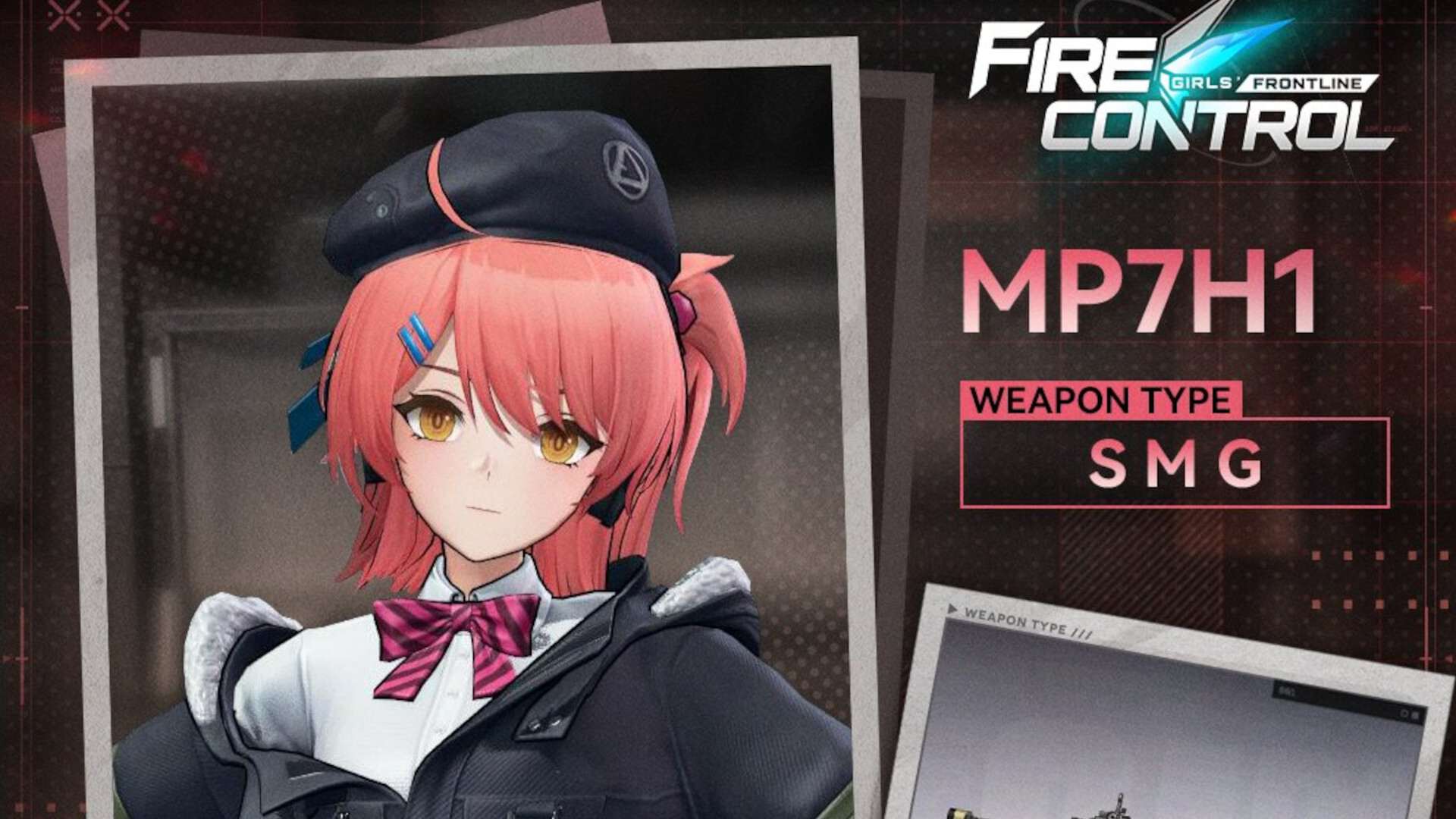 MP7 H1 Girls Frontline Fire Control