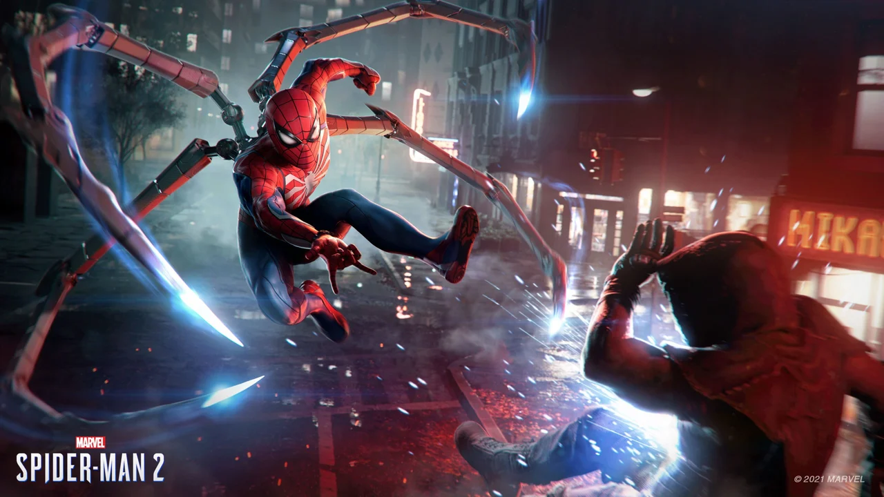 Spider-Man on the attack | © Insomniac Games