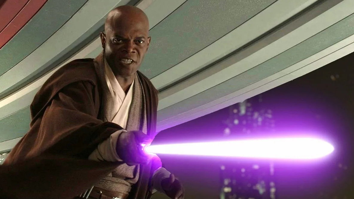 Mace Windus Purple Lightsaber