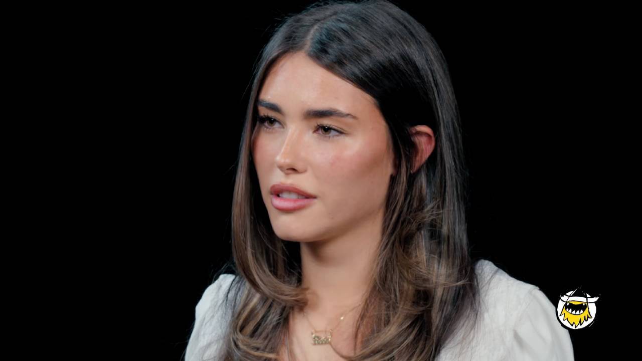 Madison Beer about Fortnite at Hot Ones