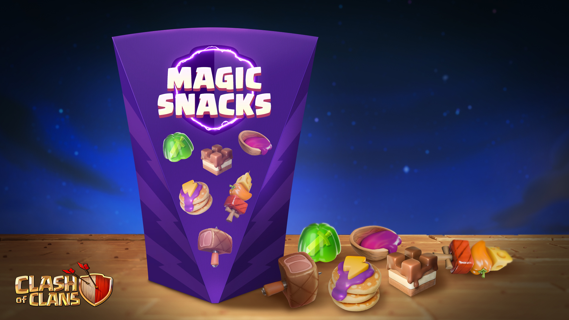 Magic Snack Event Clash Of Clans