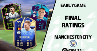 Manchester City FIFA 22 Ratings