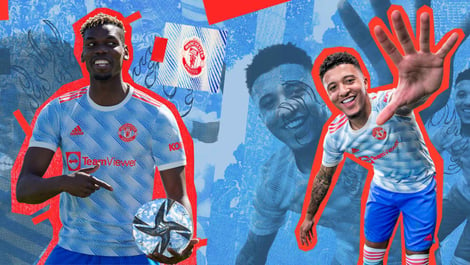 Manchester United Away Kit FIFA 22