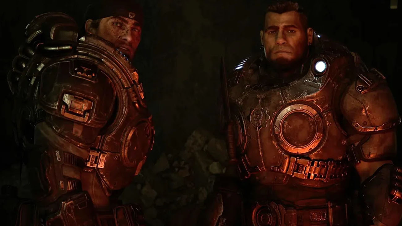 Marcus Dom from Gears of War