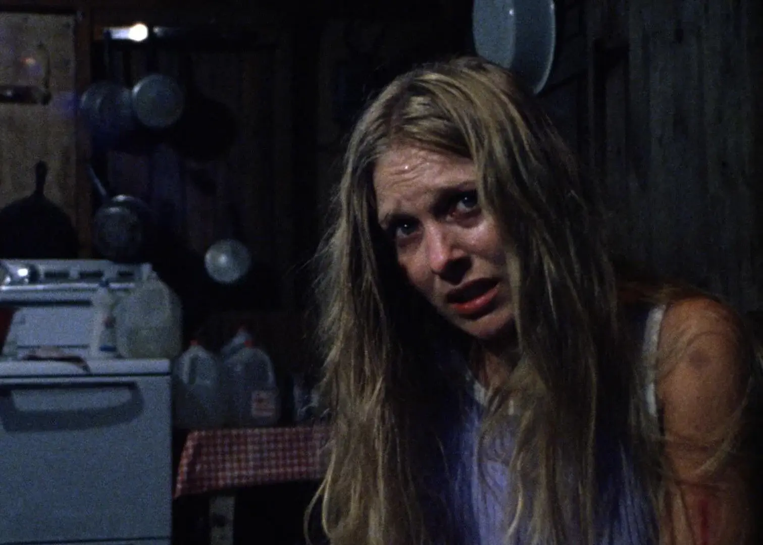 Marilyn Burns Has Her Finger Cut The Texas Chain Saw Massacre 1974