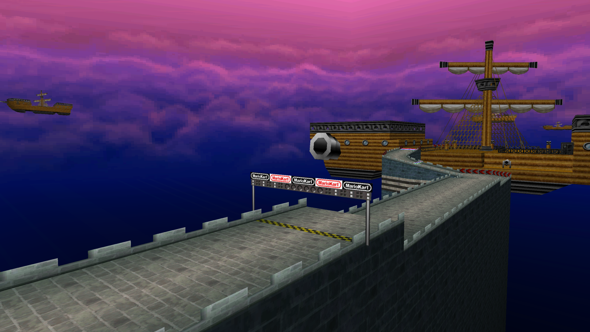 Mario Kart DS Airship Fortress