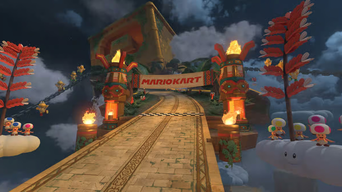 Mario Kart World 2025 Great Block Ruins