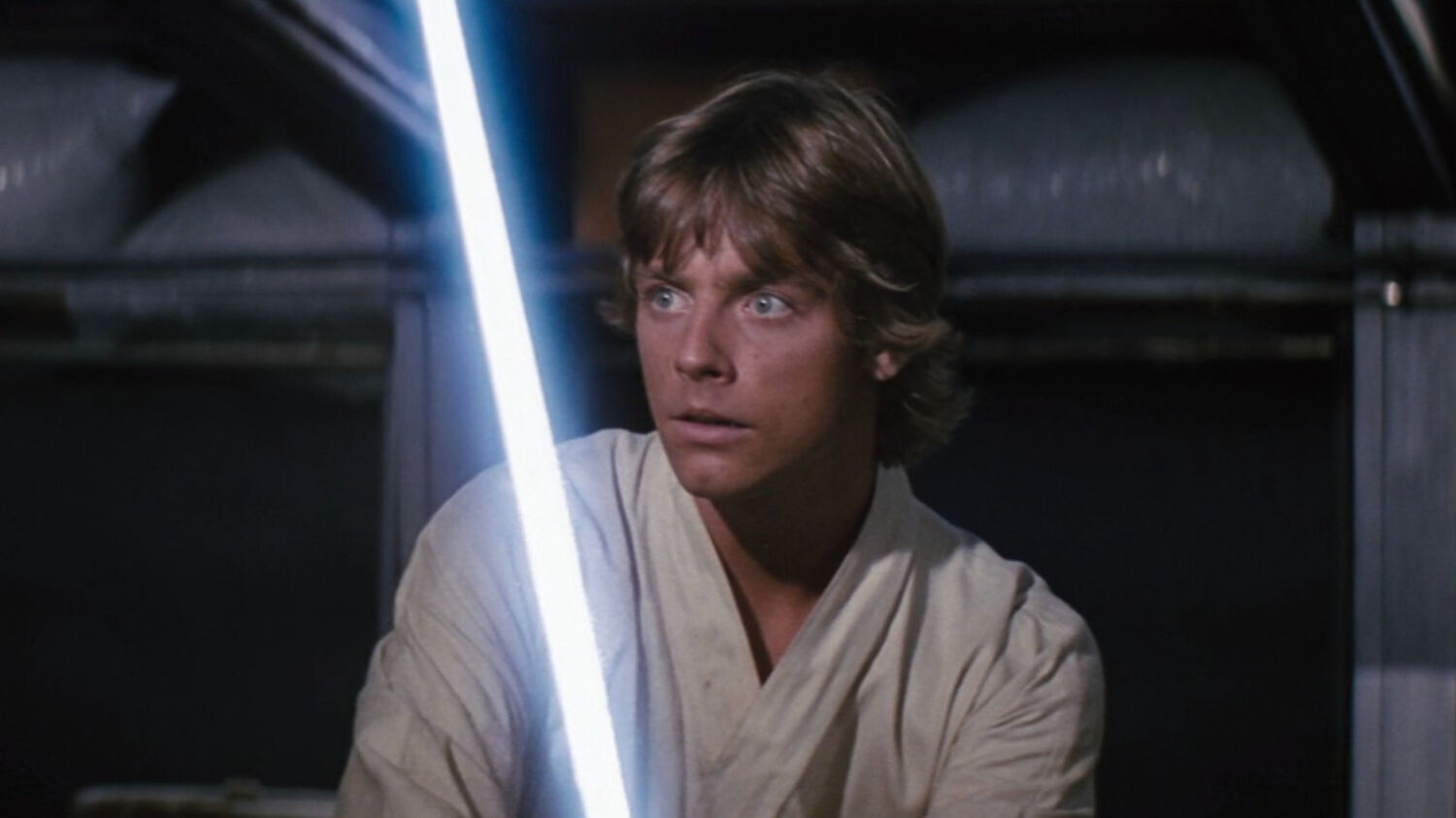 Mark Hamill and Luke Skywalker