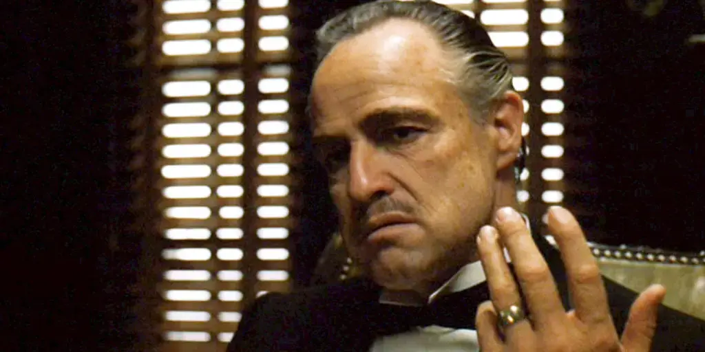 Marlon Brando in The Godfather
