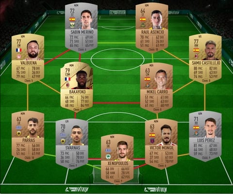 Marquee Matchup SBC Team 2