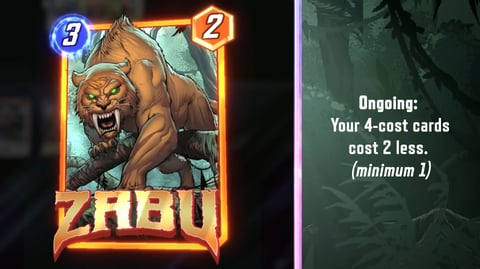 Marvel Snap Zabu