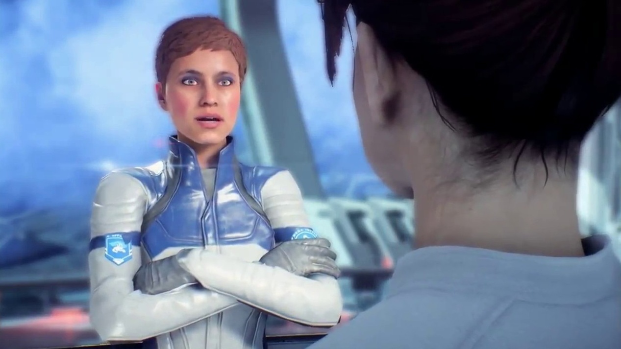 Mass Effect Andromeda My face is tired 1
