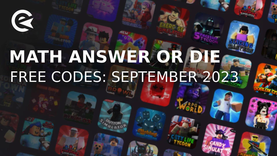 Math Answer or Die Codes (November 2023)