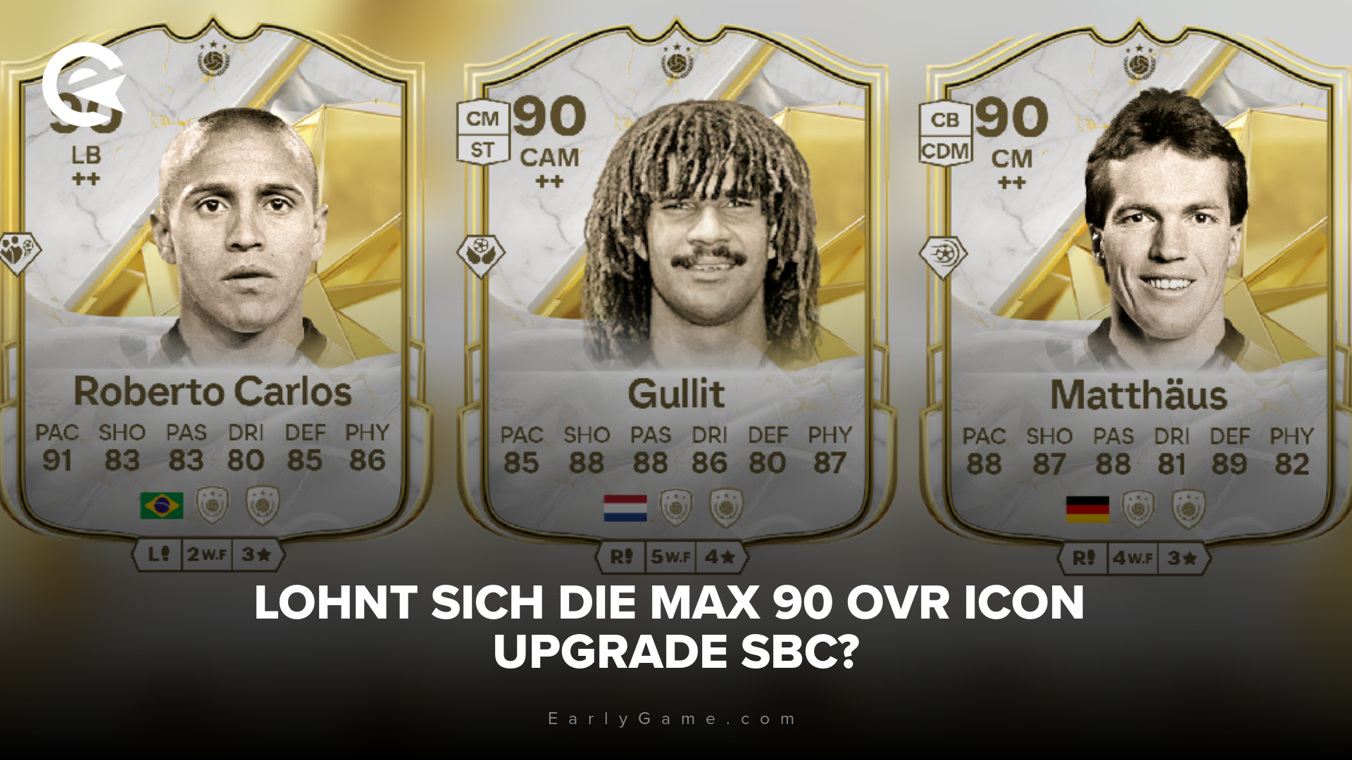 Max 90 Icon Upgrade SBC