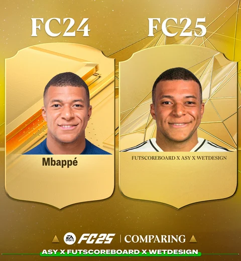 Mbappe Karten im Vergleich