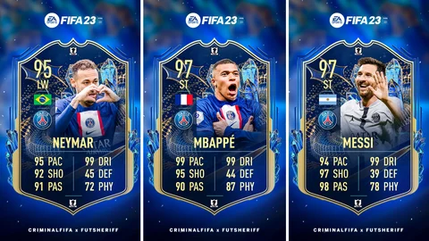 Mbappe ALL Messi ALL Neymar ALL FIFA 23