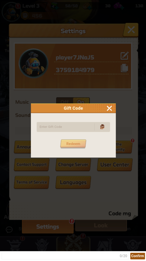 Mech Assemble Zombie Swarm how to redeem codes 2