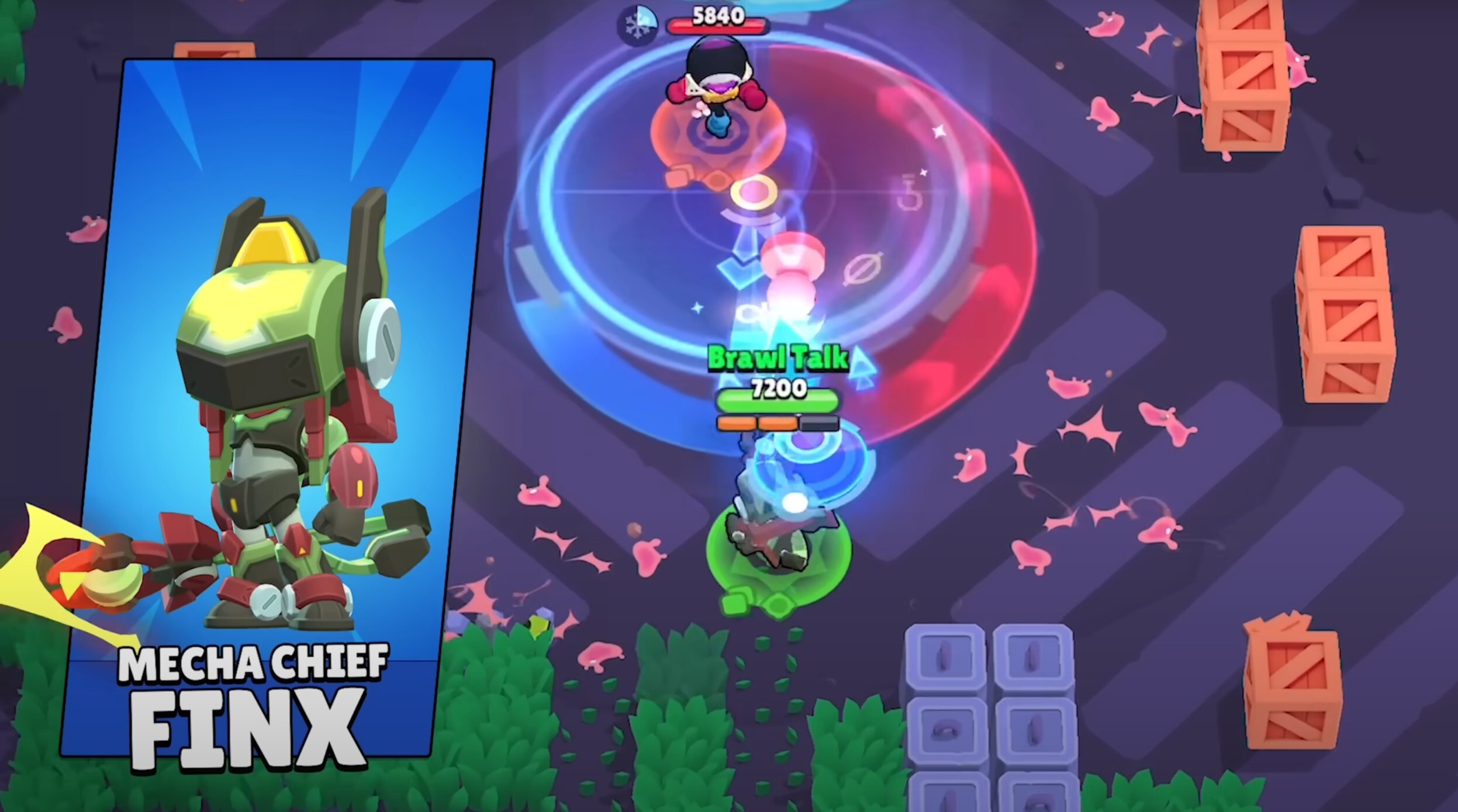 Mecha Chief Finx Skin Brawl Stars