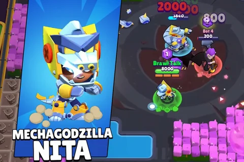 Mechagodzilla Nita Brawl Stars