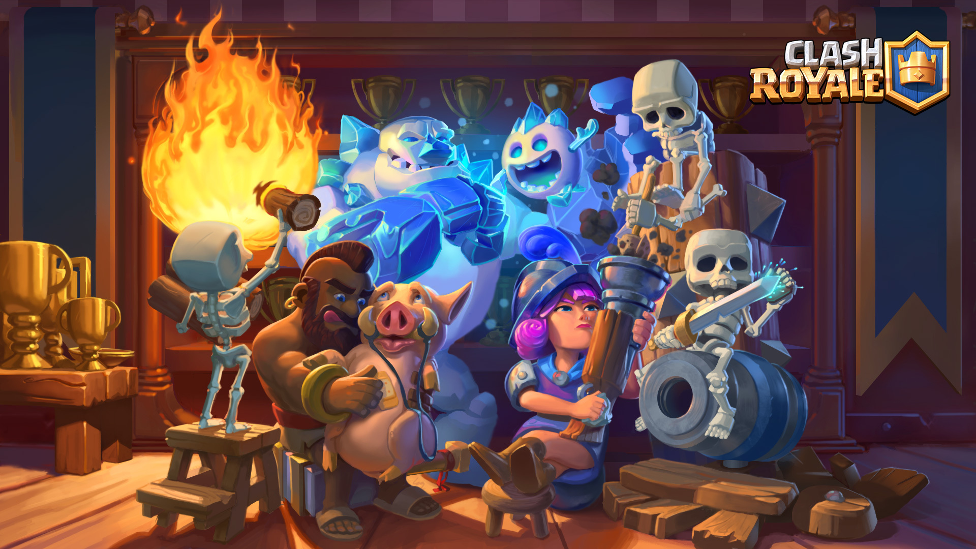 Hogs Clash Royale, HD Games, 4k Wallpapers, Images, Backgrounds, Photos and  Pictures