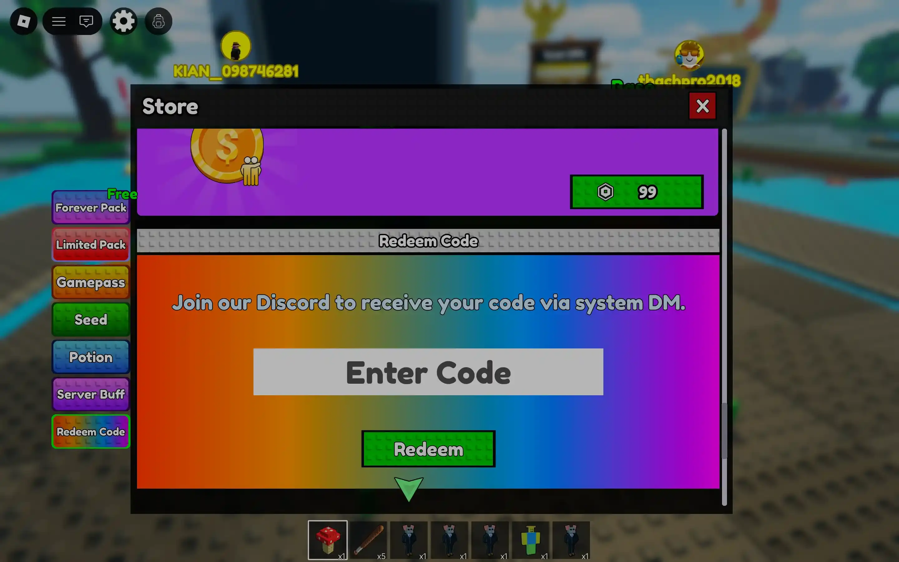Merge and Fight How To Redeem Codes