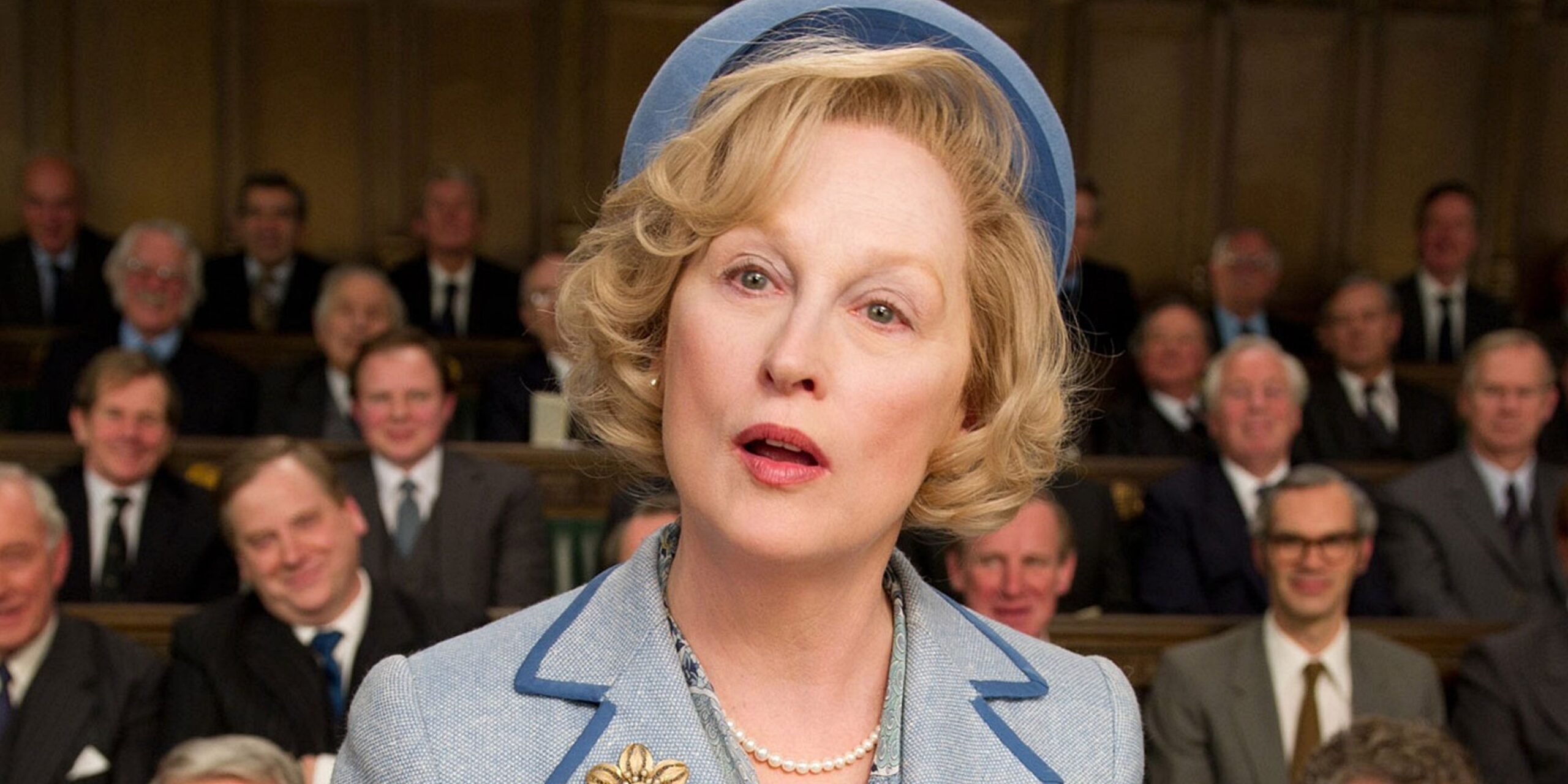 Meryl Streep plays Margaret Thatcher