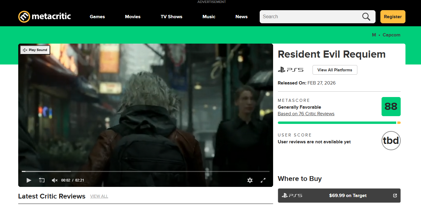 Metascore RE Requeim