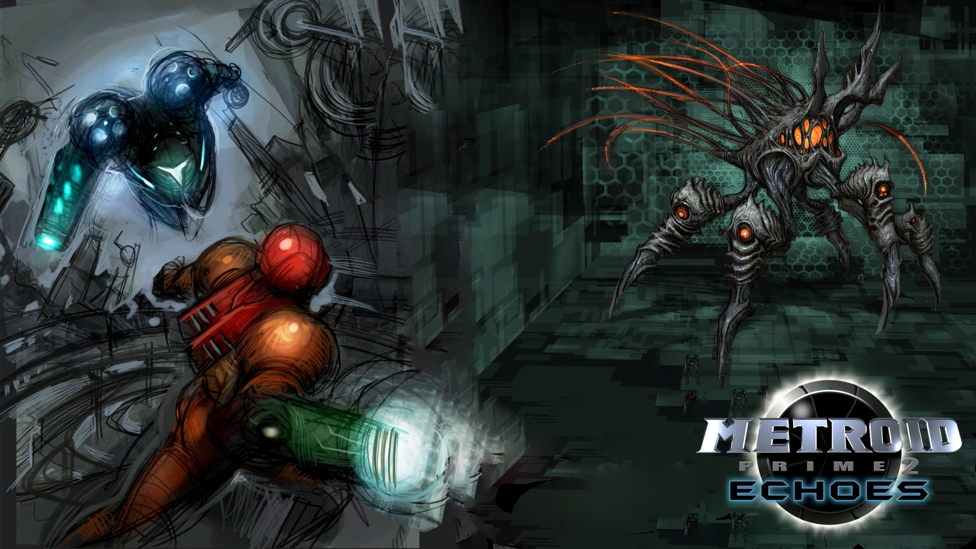 Metroid Prime 2 Echoes Artwork
