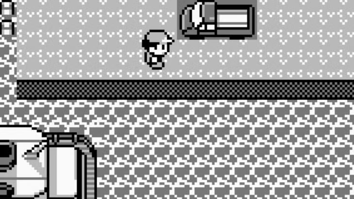 Mew Under the Truck Pokémon Red and Blue 1996