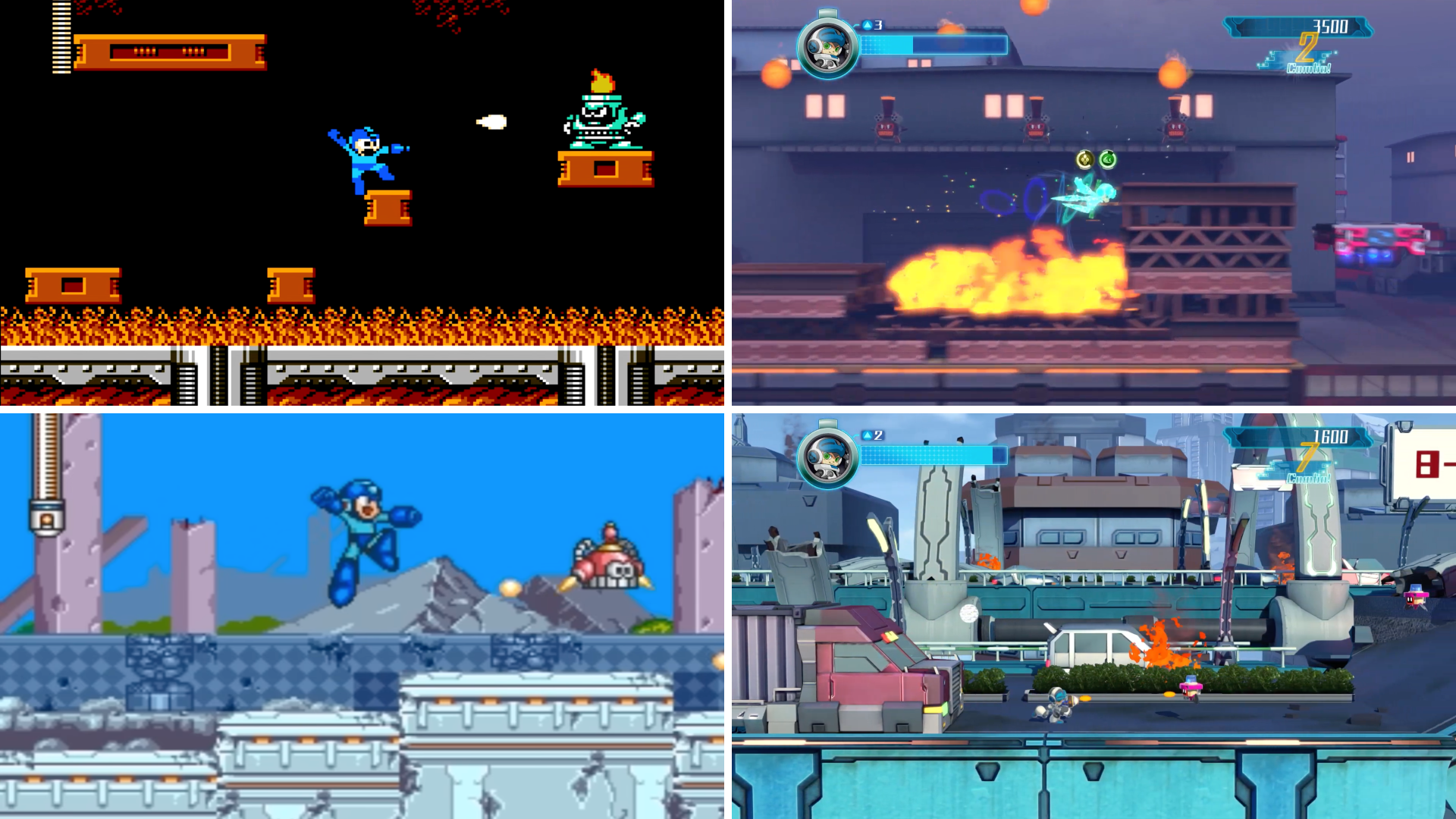 Mighty No 9 Comparison