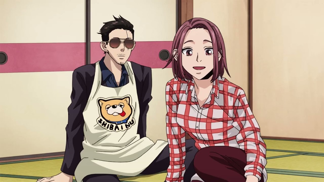 Miku and Tatsu from The Way of the Househusband