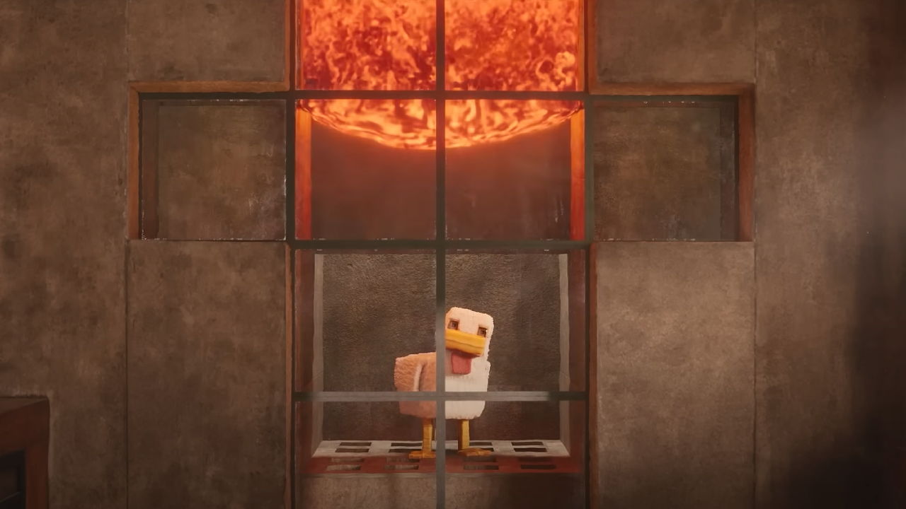 Minecraft Lava Chicken