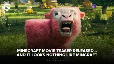 Minecraft Movie Teaser Released