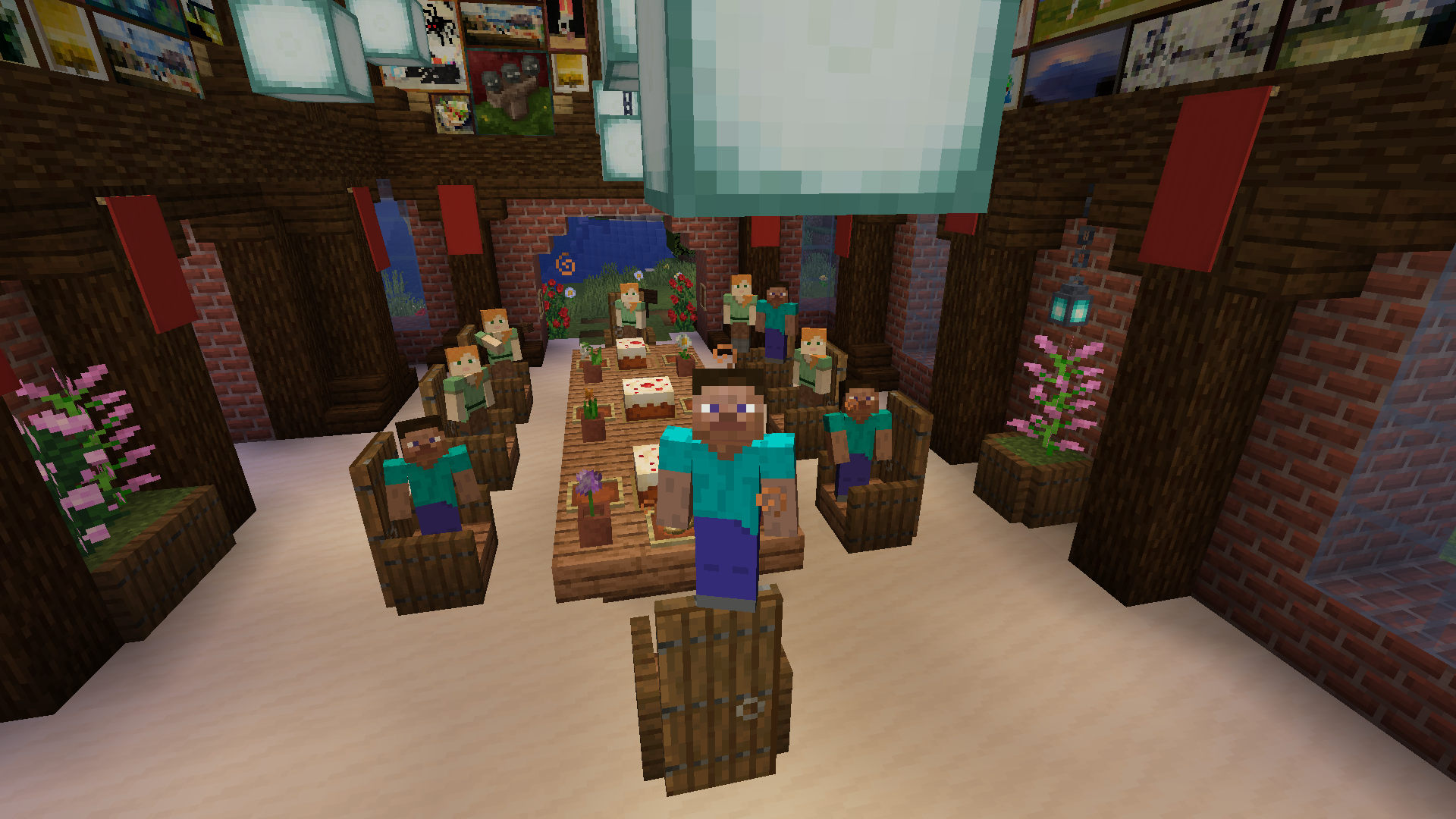 Minecraft party