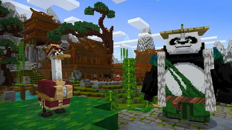 Minecraft Kung Fu Panda Mr Ping