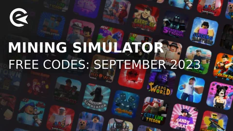 Mining Simulator codes september 2023