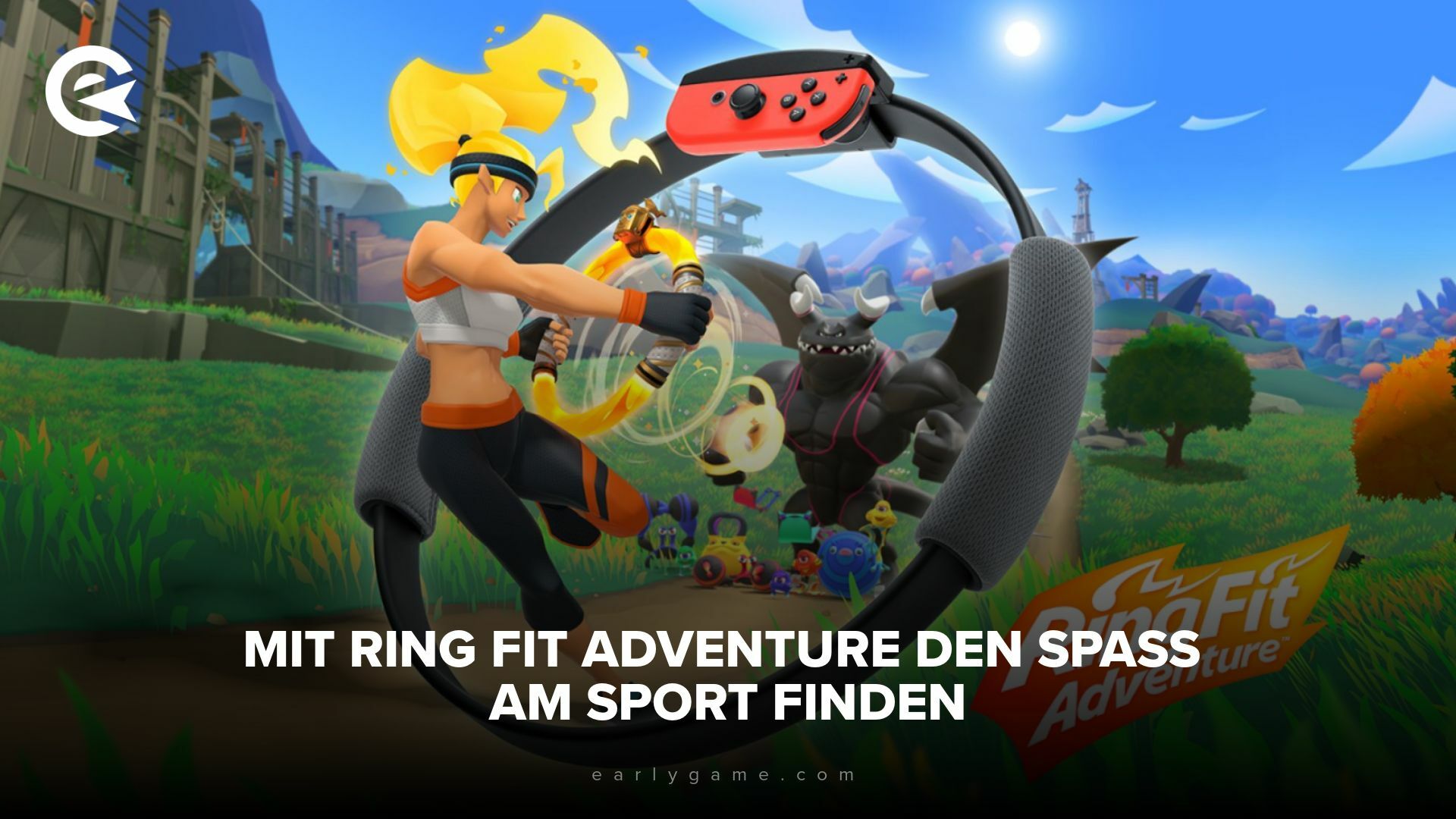 Mit Ring Fit Adventure Spaß am Sport haben