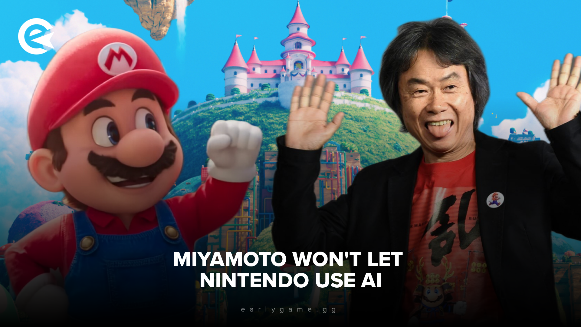 Миямото не позволит Nintendo использовать ИИ для творческих процессов