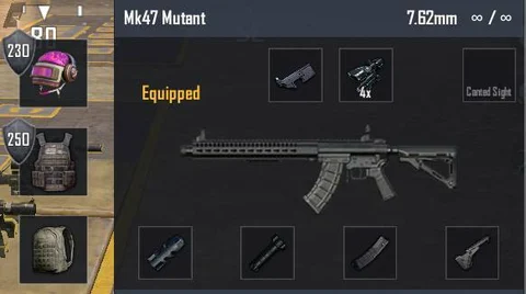 Mk47 Loadout PUBG Mobile